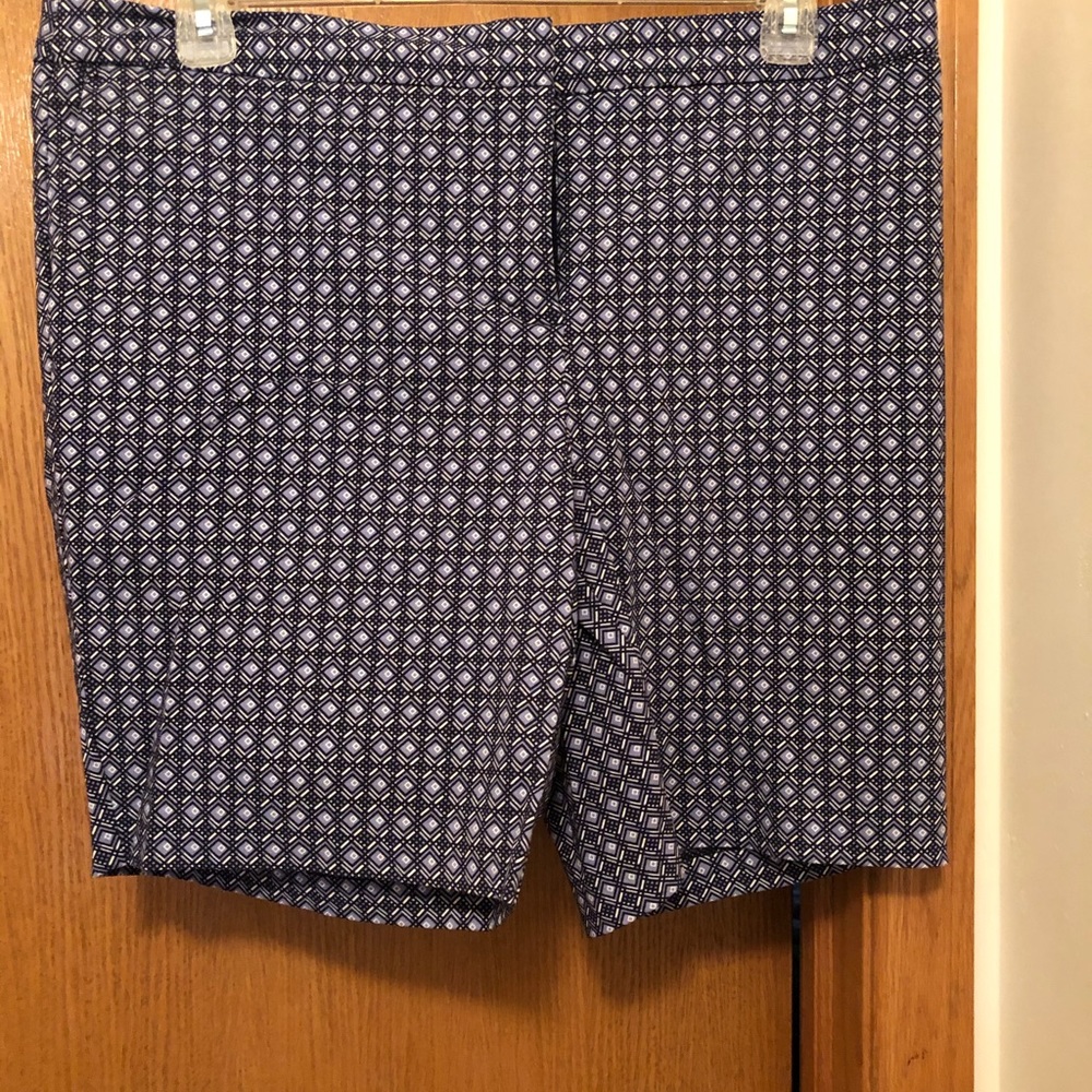 Blue diamond shorts